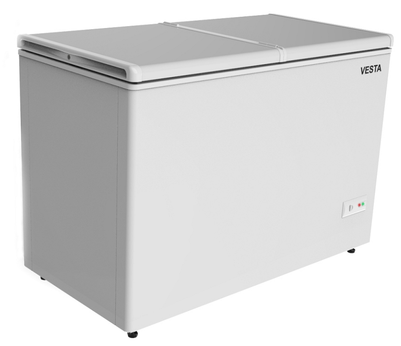 Морозильный ларь Vesta VFB370 с глухой крышкой Морозильный ларь Vesta VFB370 с глухой крышкой