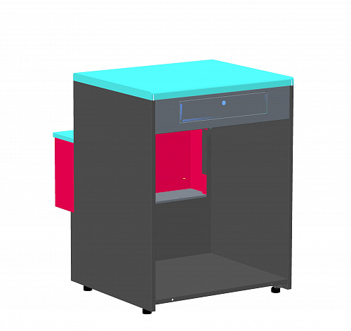 Расчетно-кассовый стол Enteco master РС-1200 НЕМИГА CUBE Расчетно-кассовый стол Enteco master РС-1200 НЕМИГА CUBE